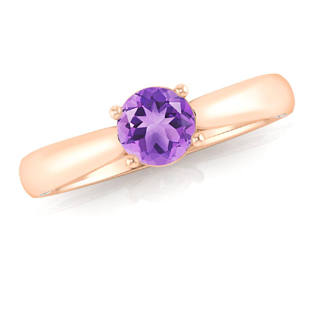 Rose Gold - Amethyst