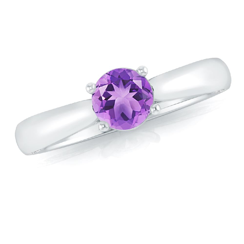 White Gold - Amethyst