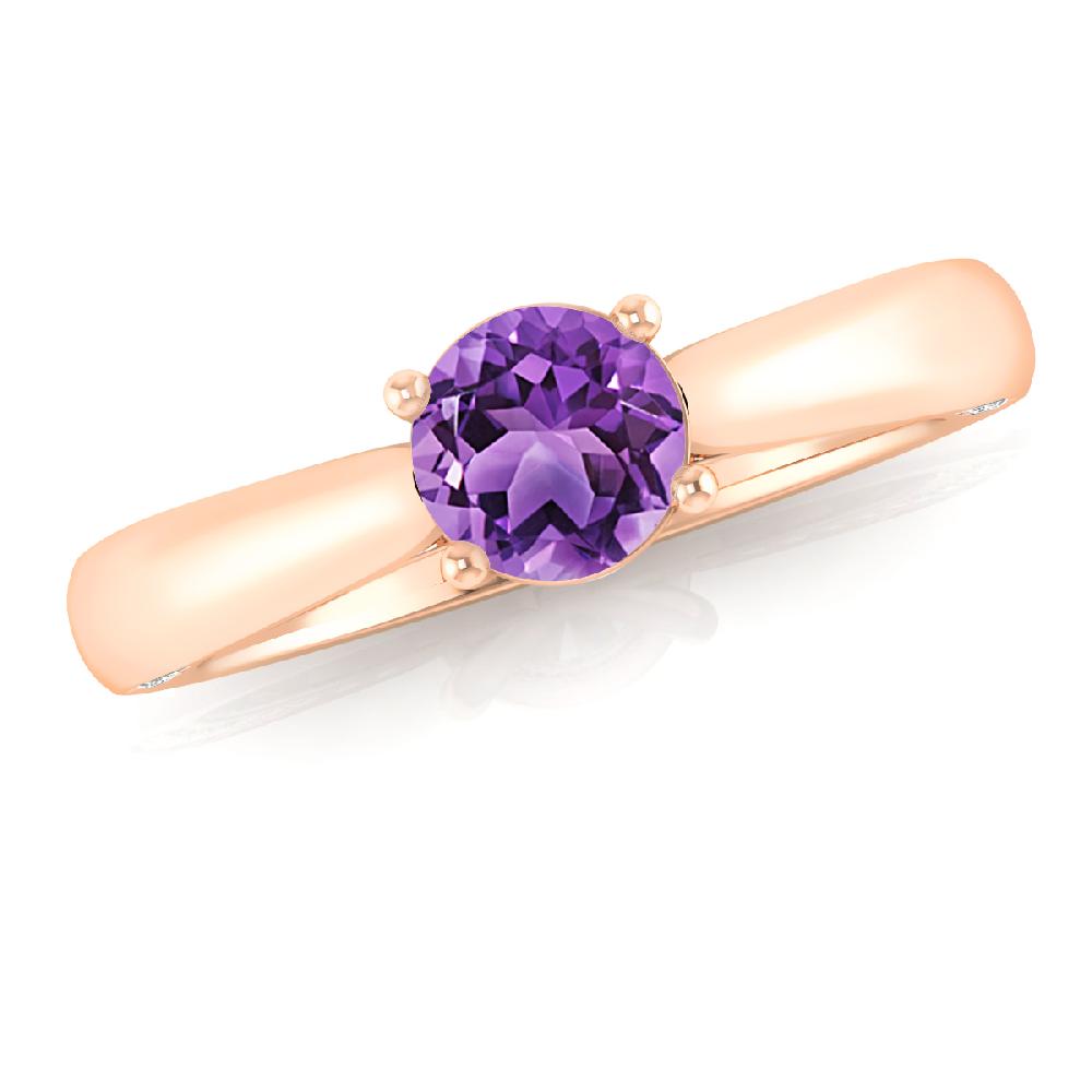 Rose Gold - Amethyst