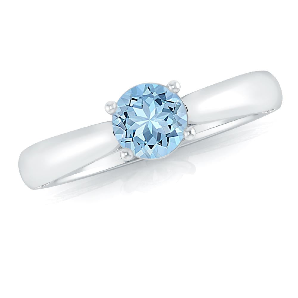 White Gold - Aquamarine