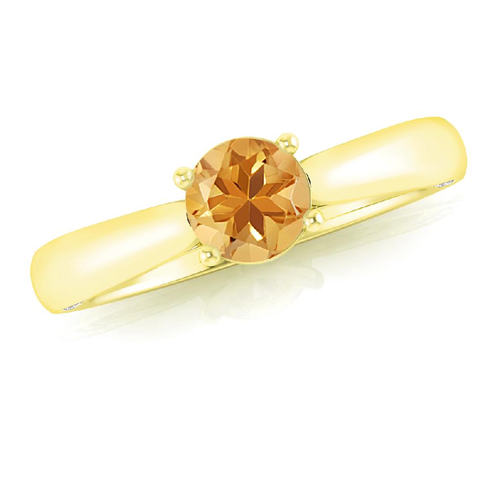 Yellow Gold - Citrine