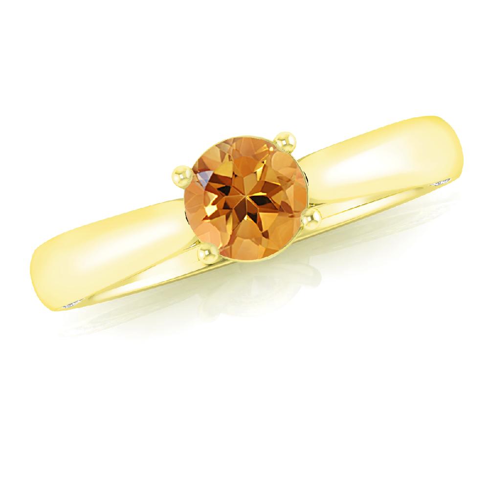 Yellow Gold - Citrine