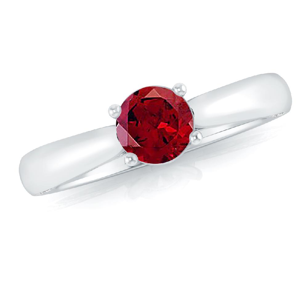 White Gold - Garnet