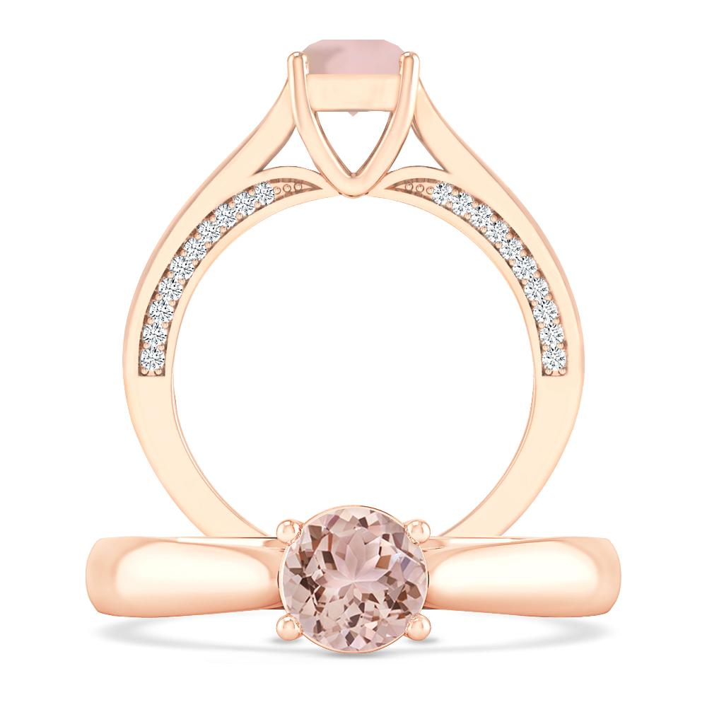 Rose Gold - Morganite