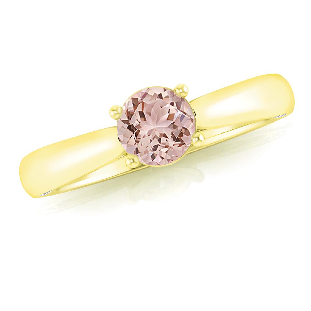 Yellow Gold - Morganite