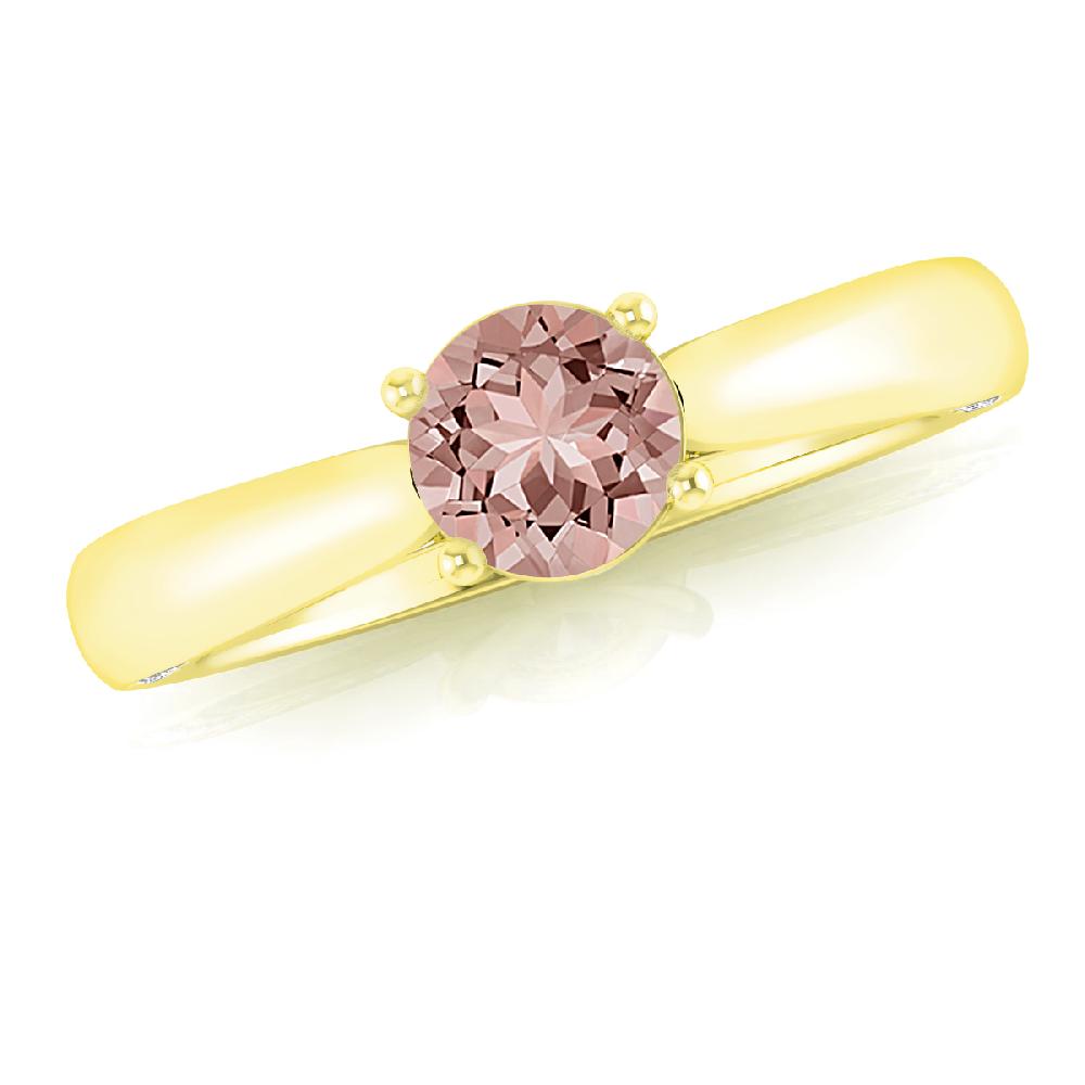 Yellow Gold - Morganite