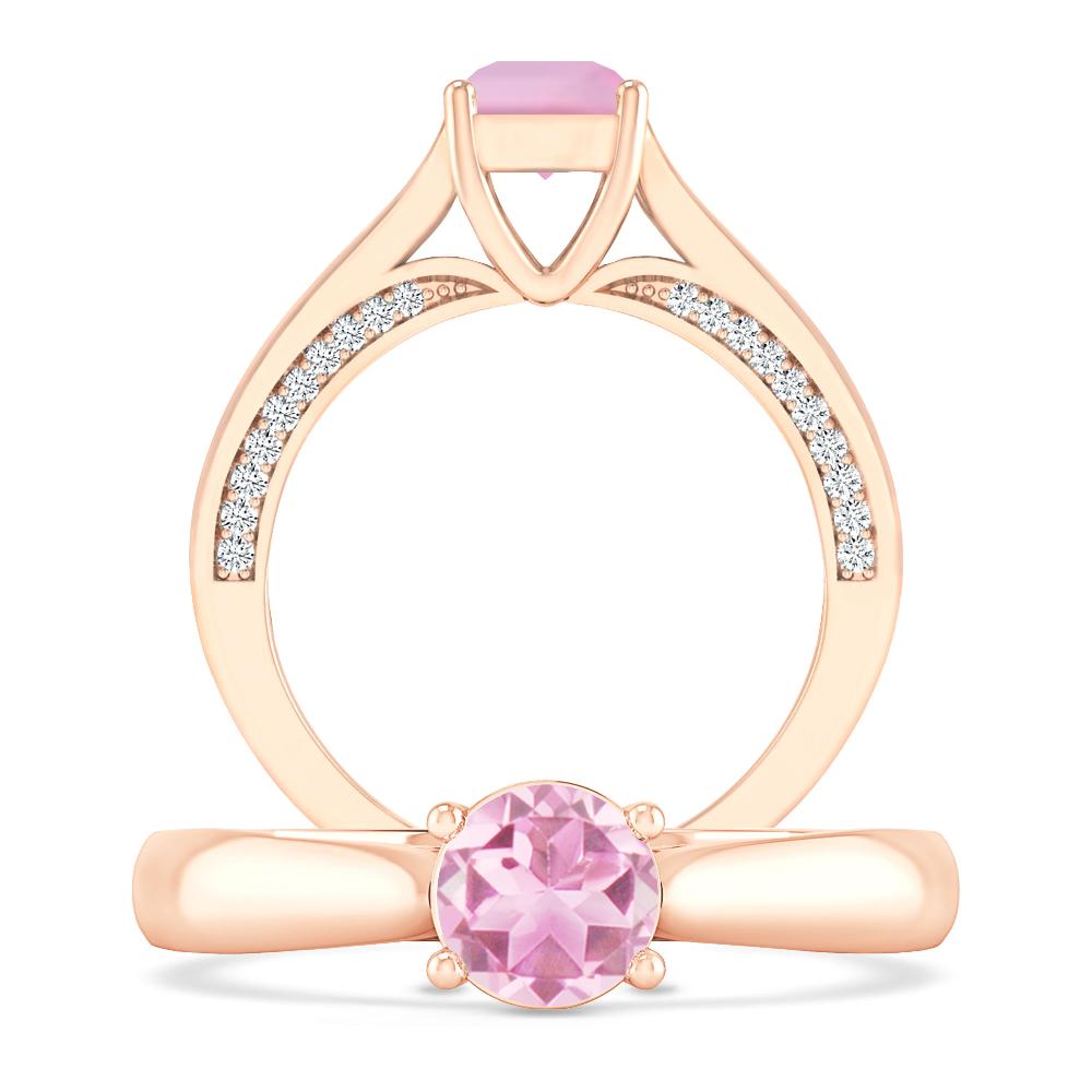 Rose Gold - Pink Tourmaline