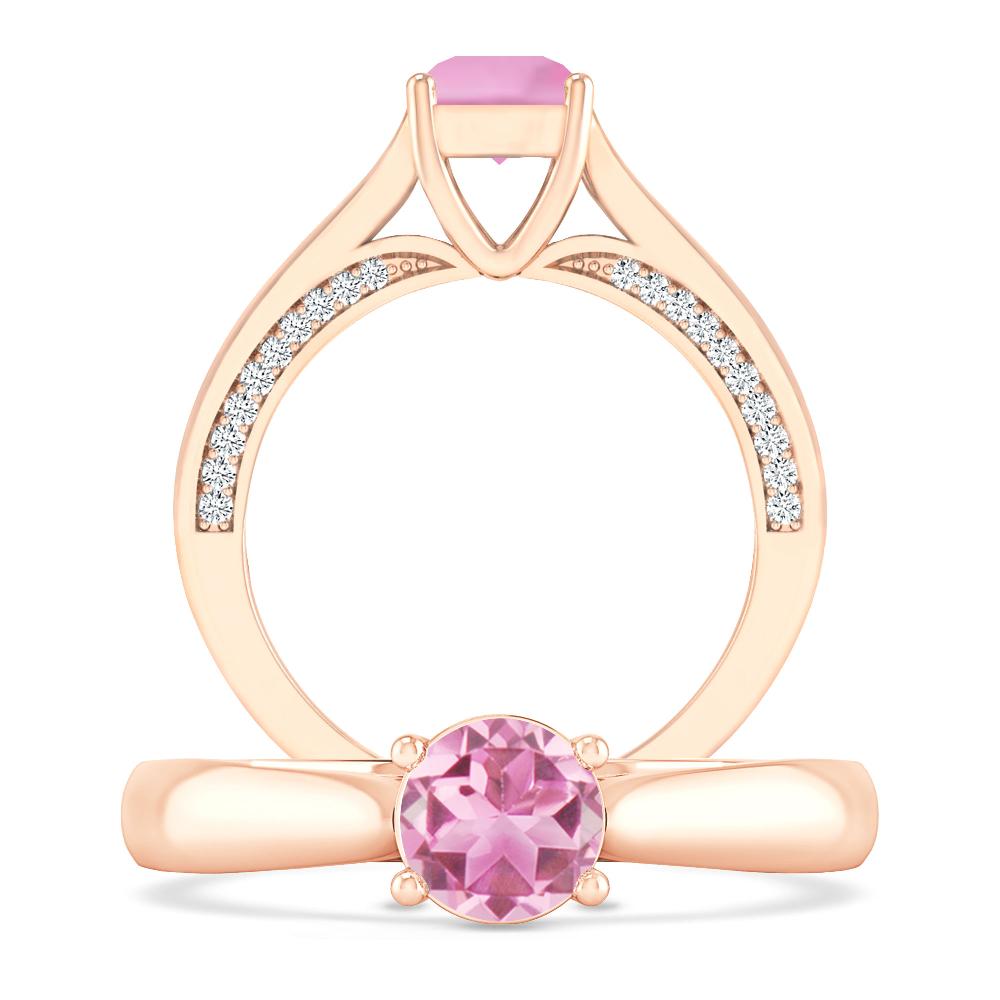 Rose Gold - Pink Tourmaline