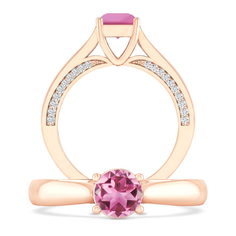 Rose Gold - Pink Tourmaline