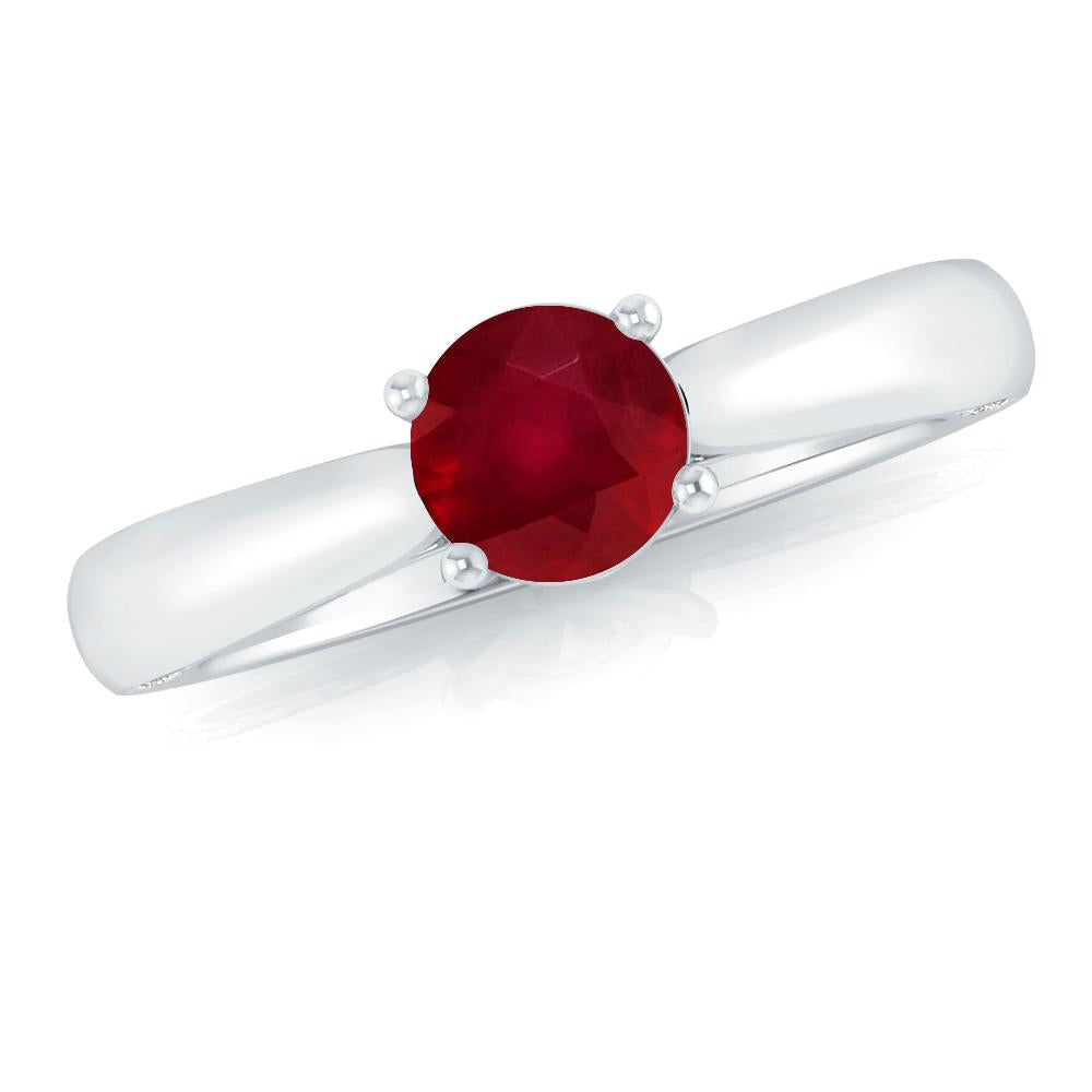 White Gold - Ruby