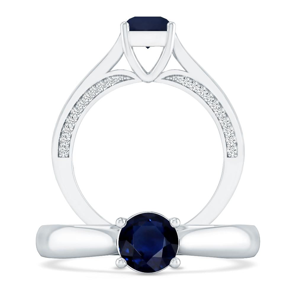 White Gold - Sapphire