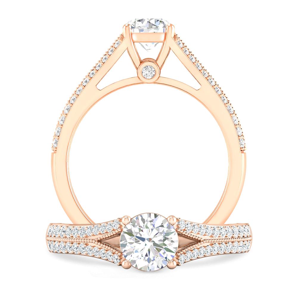 Rose Gold - Diamond