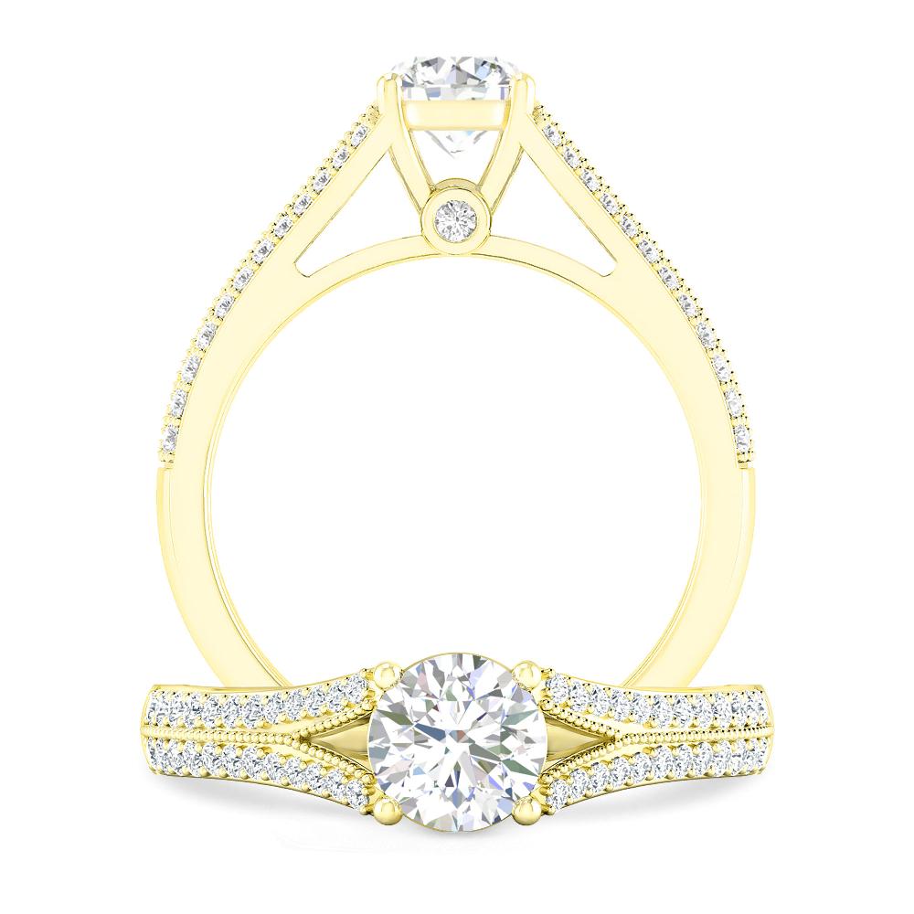 Yellow Gold - Diamond