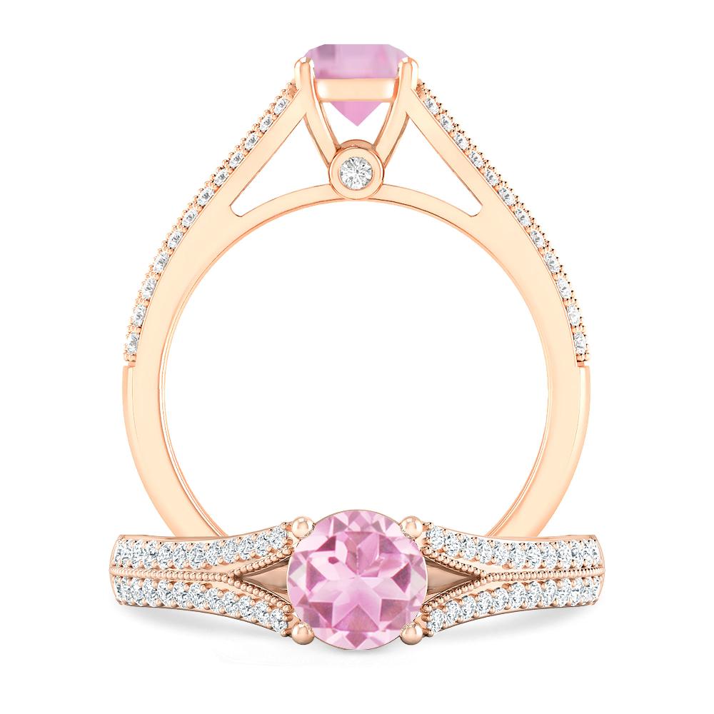 Rose Gold - Pink Tourmaline