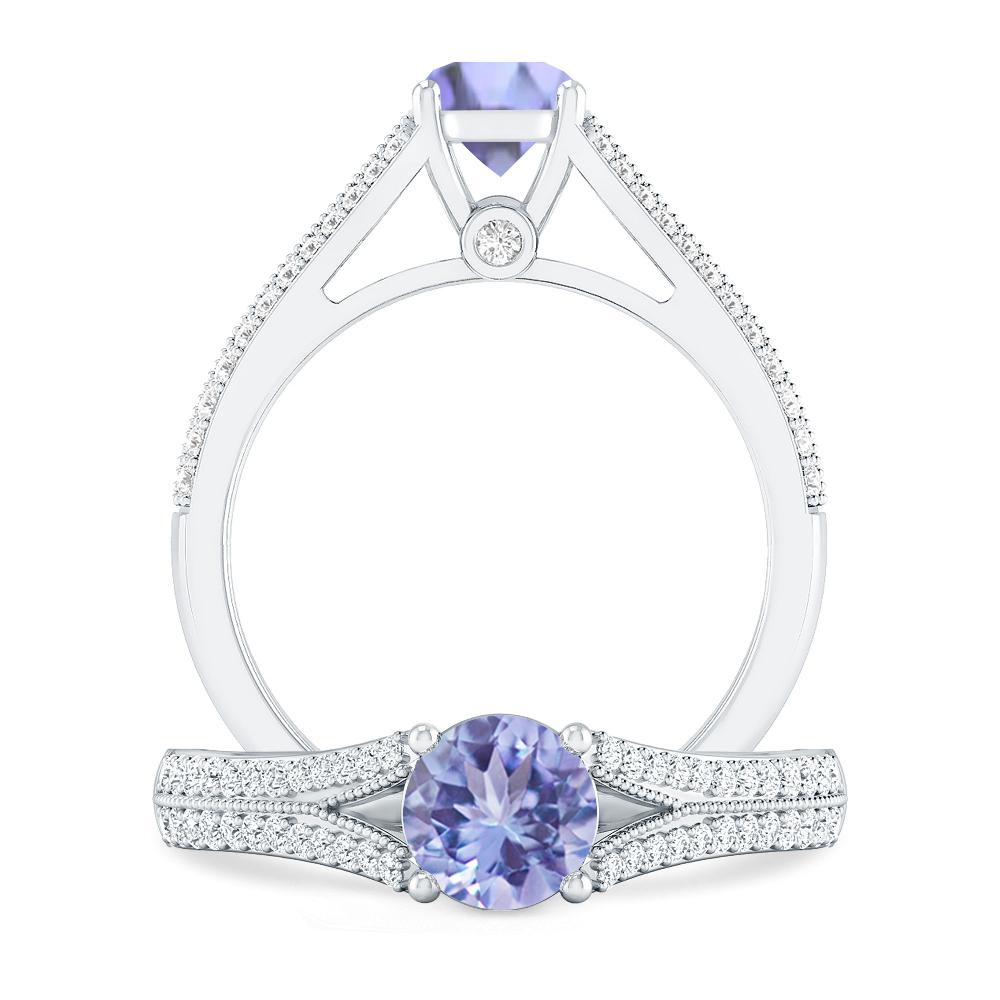 White Gold - Tanzanite