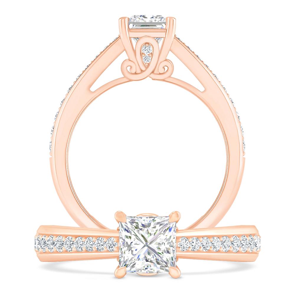 Rose Gold - Diamond