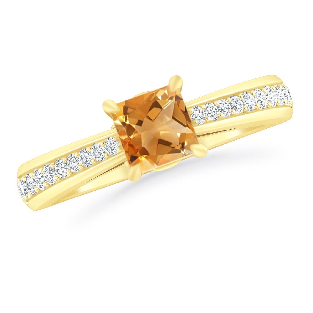 Yellow Gold - Citrine