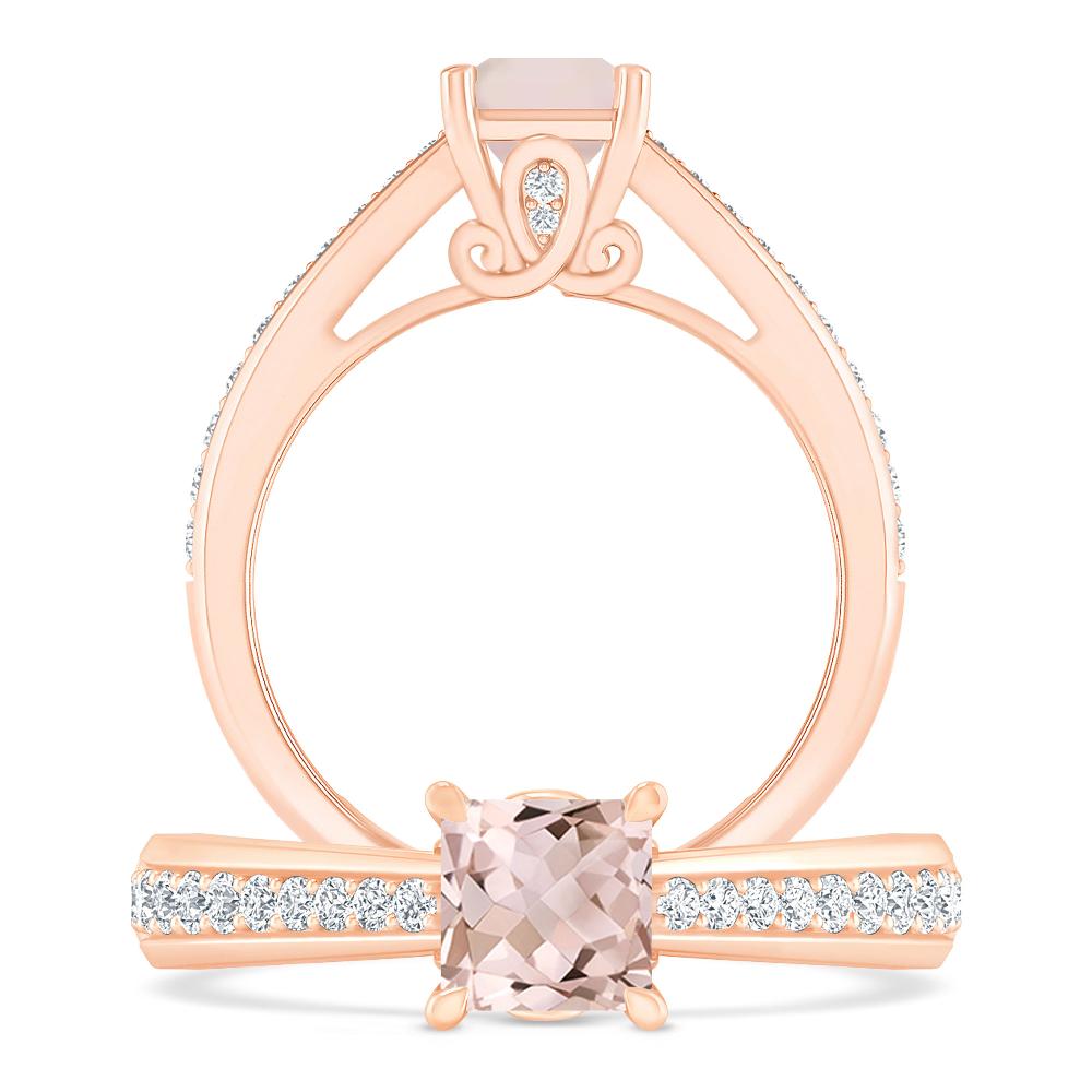 Rose Gold - Morganite