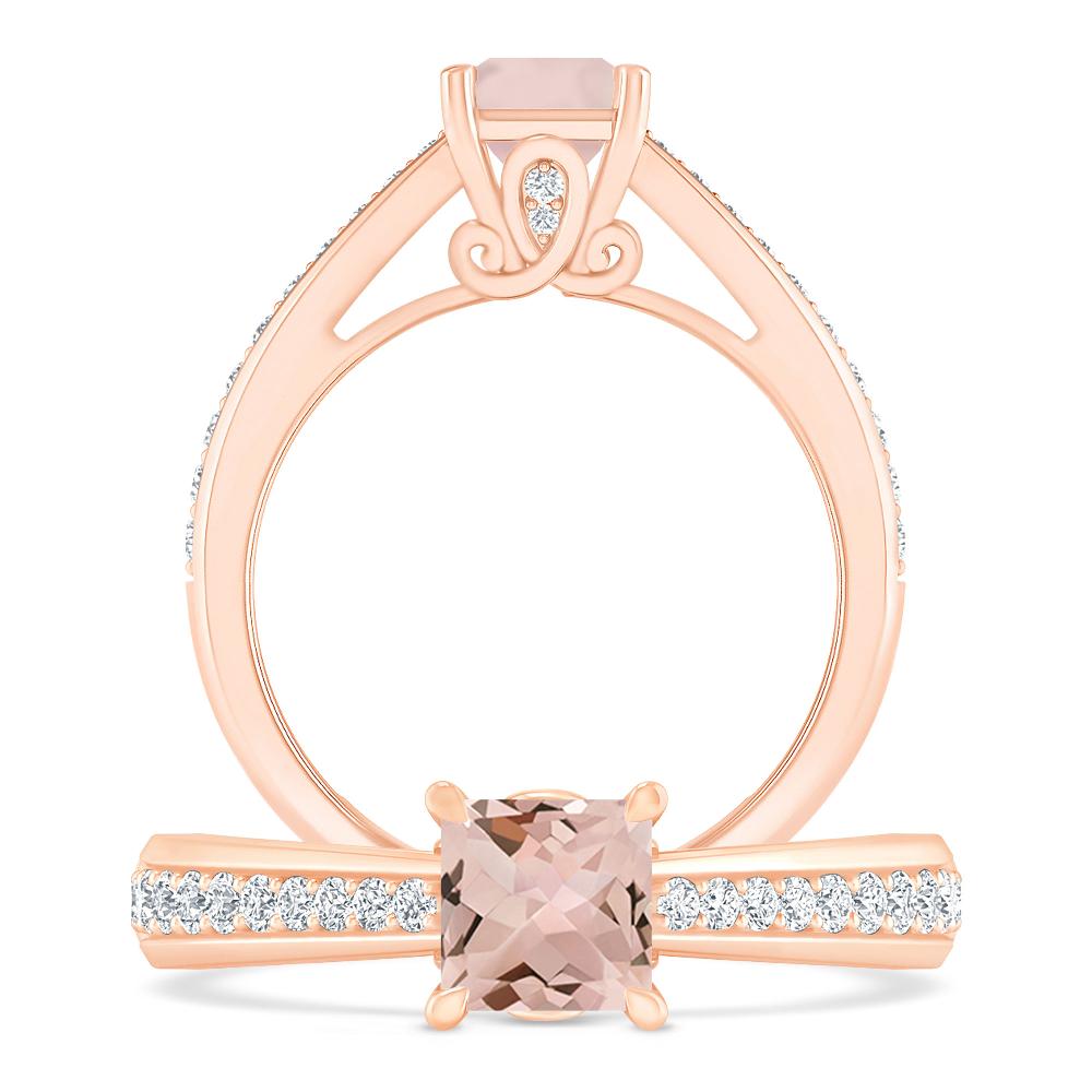 Rose Gold - Morganite