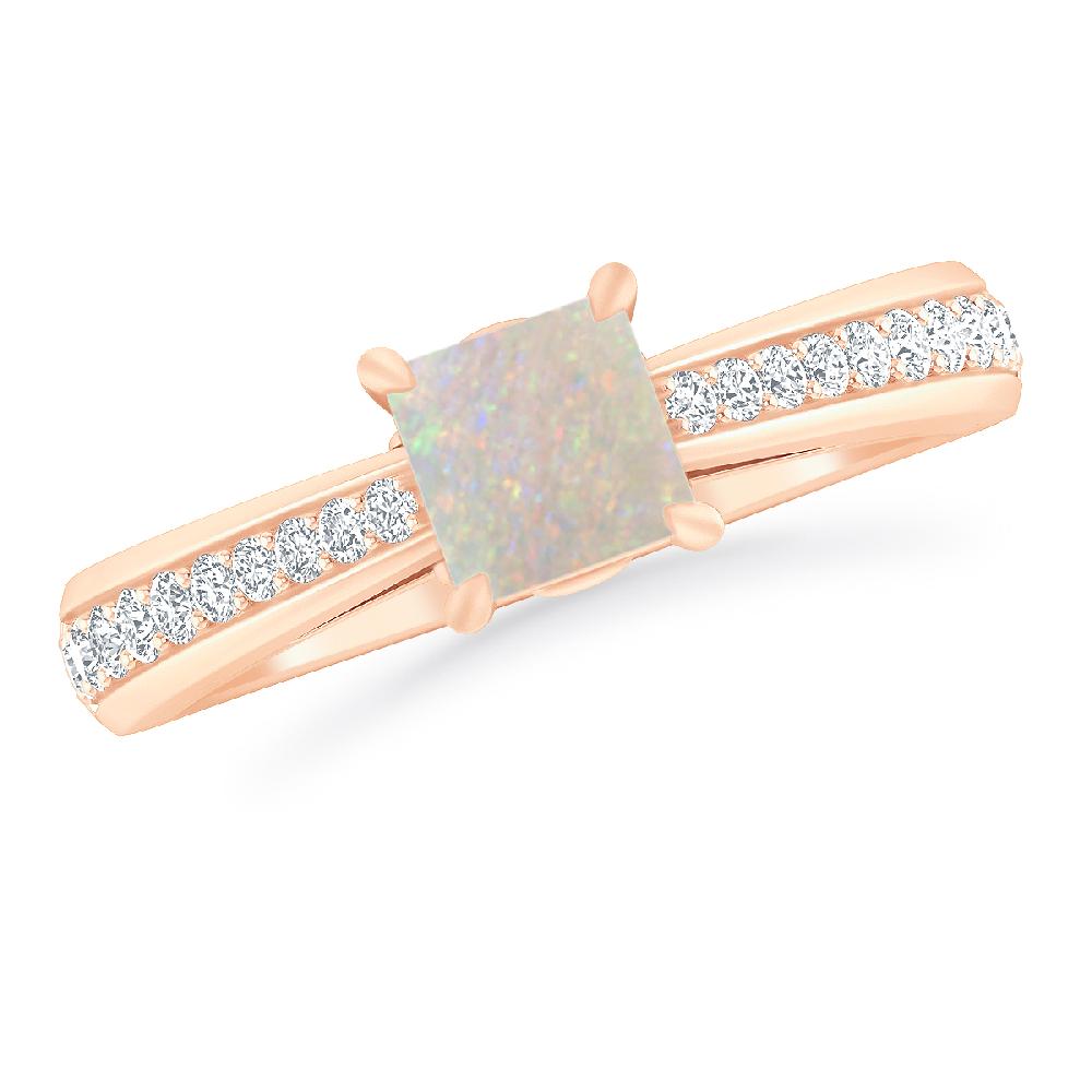 Rose Gold - Opal