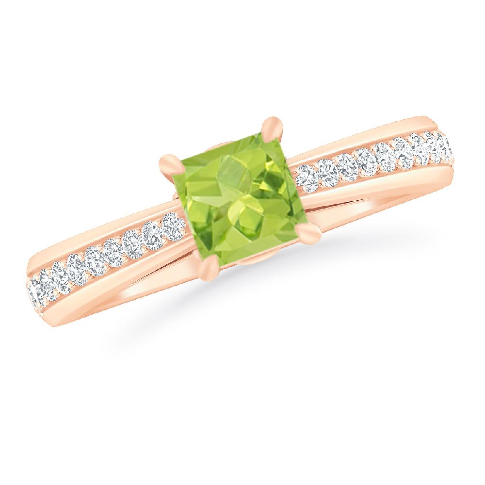 Rose Gold - Peridot