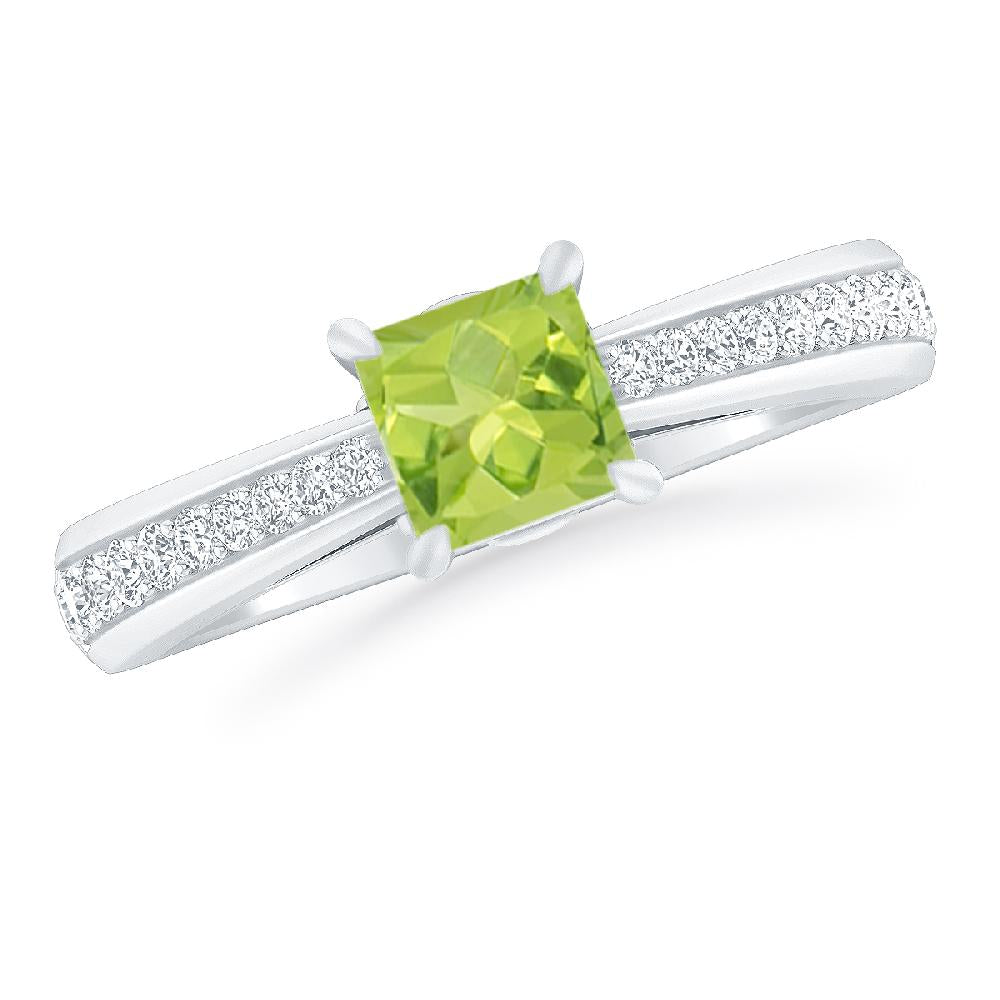 White Gold - Peridot