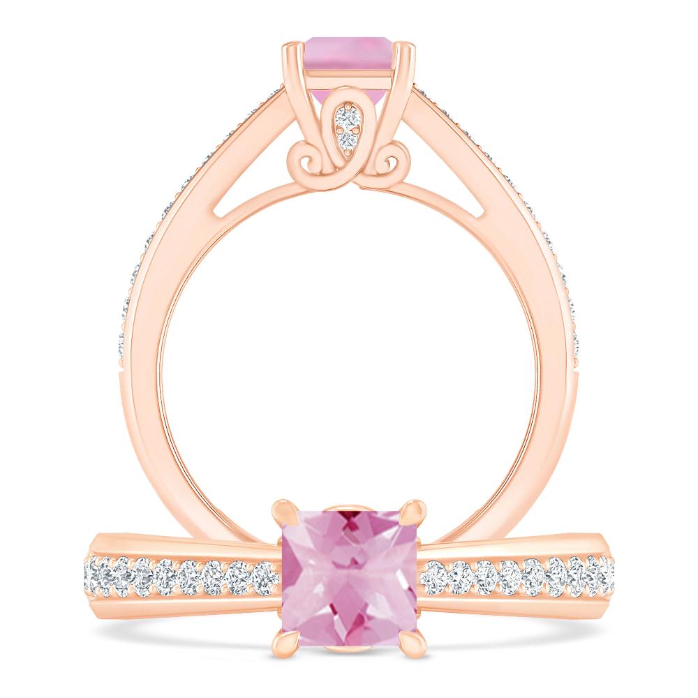 Rose Gold - Pink Tourmaline