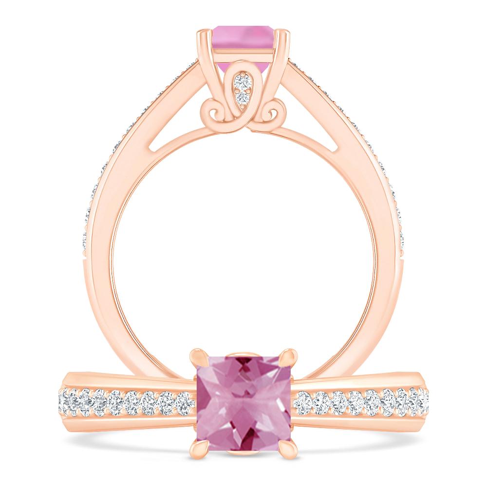 Rose Gold - Pink Tourmaline