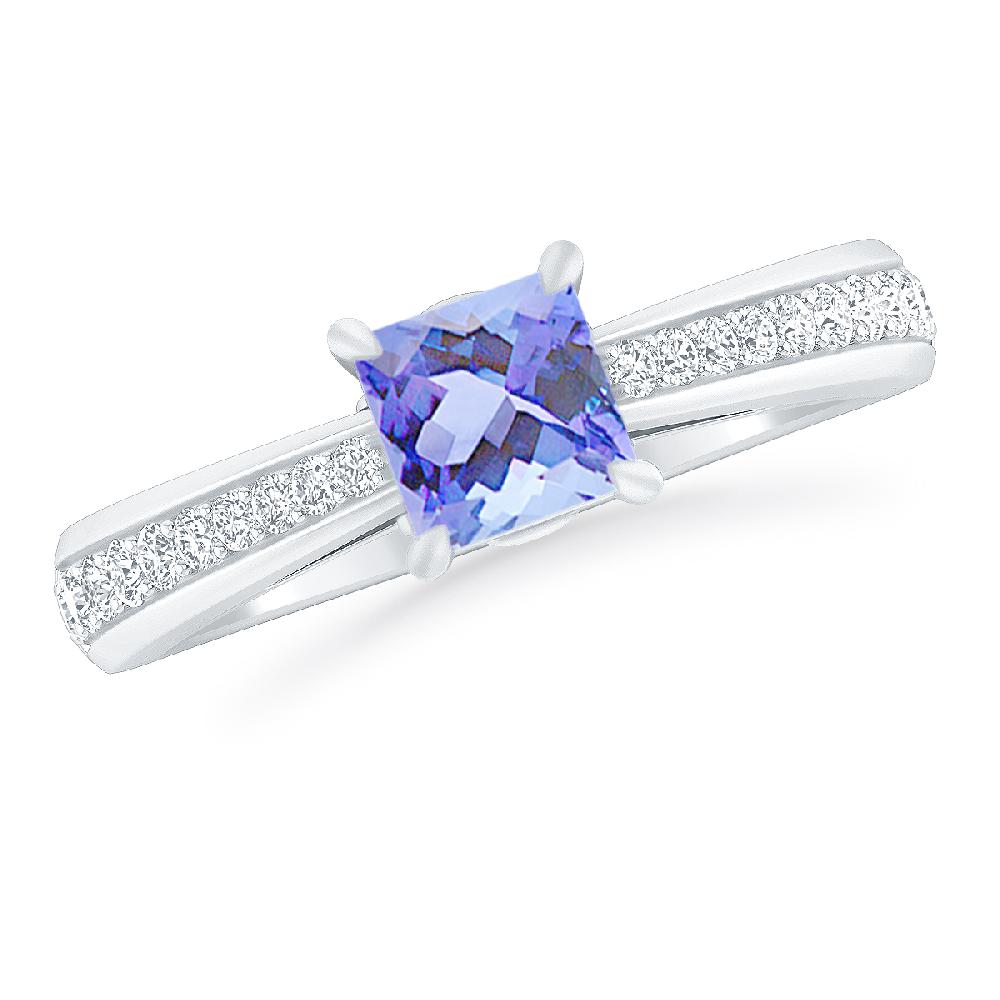 White Gold - Tanzanite