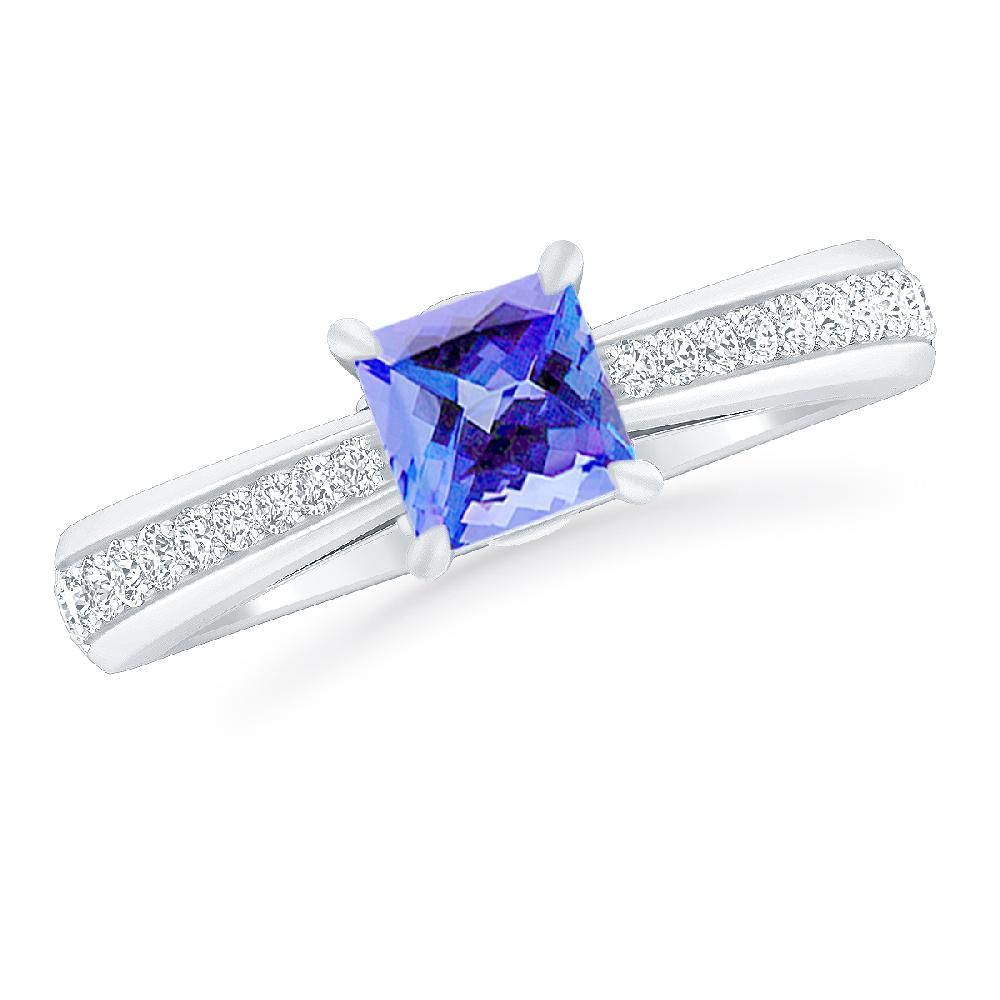 White Gold - Tanzanite