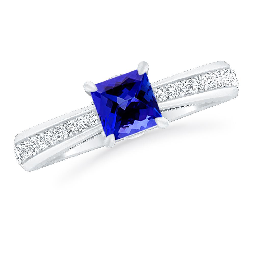 White Gold - Tanzanite