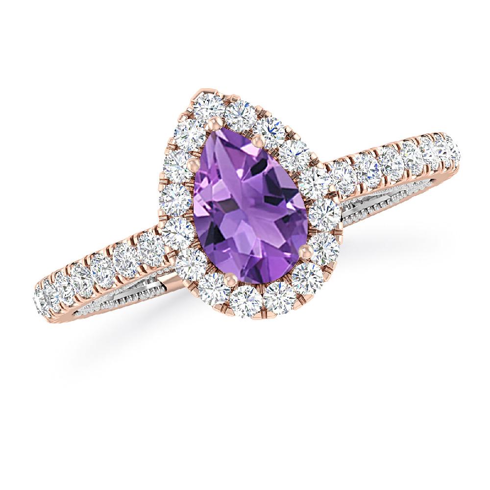 Rose Gold - Amethyst