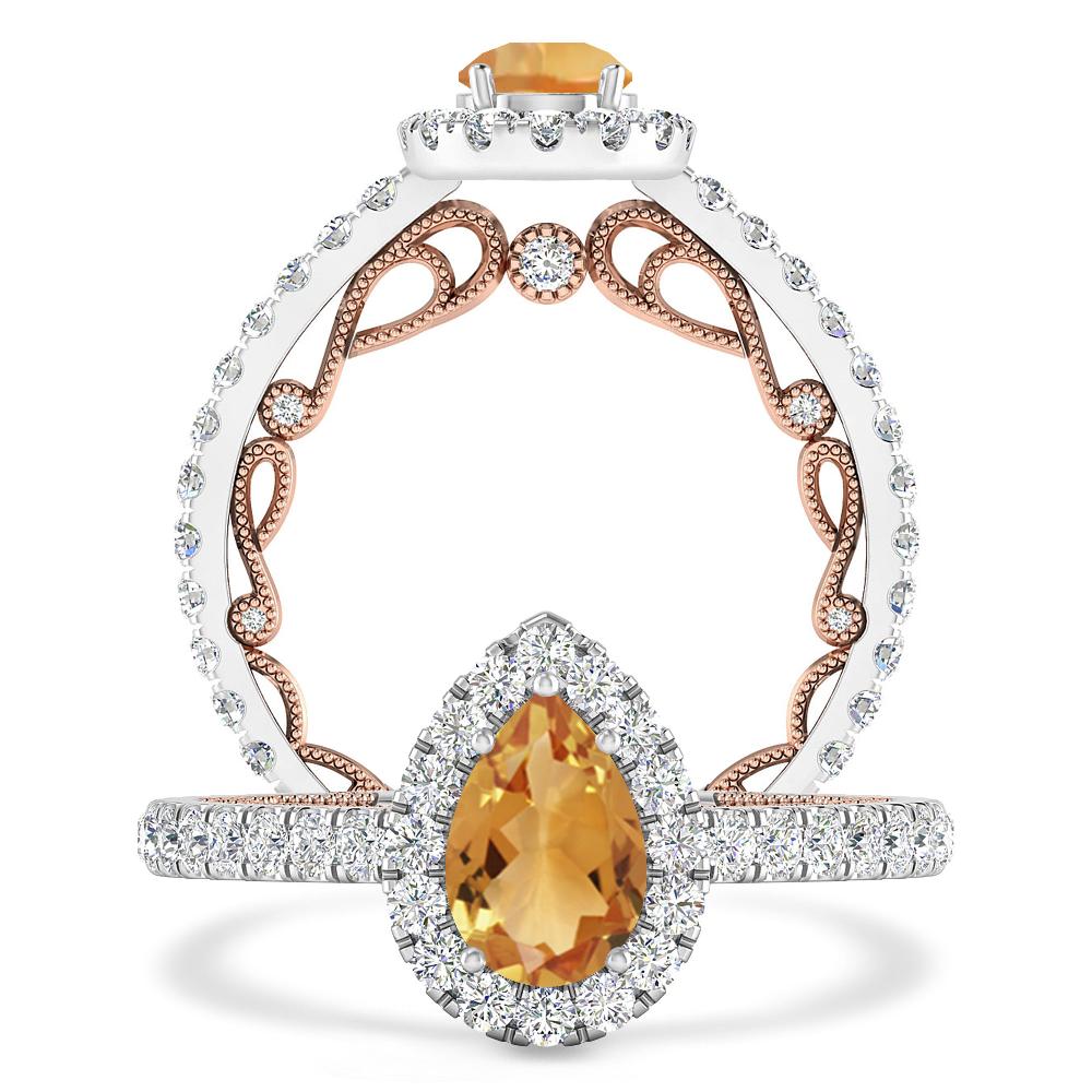 White Gold - Citrine