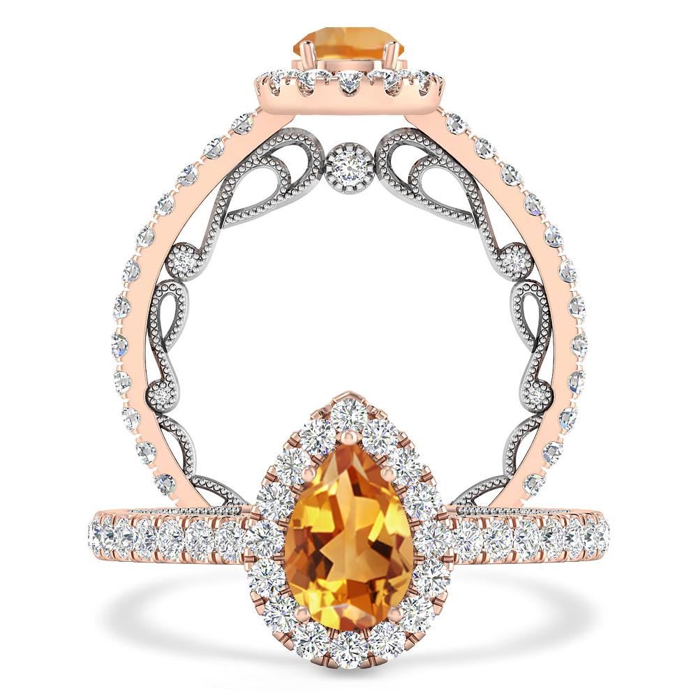 Rose Gold - Citrine