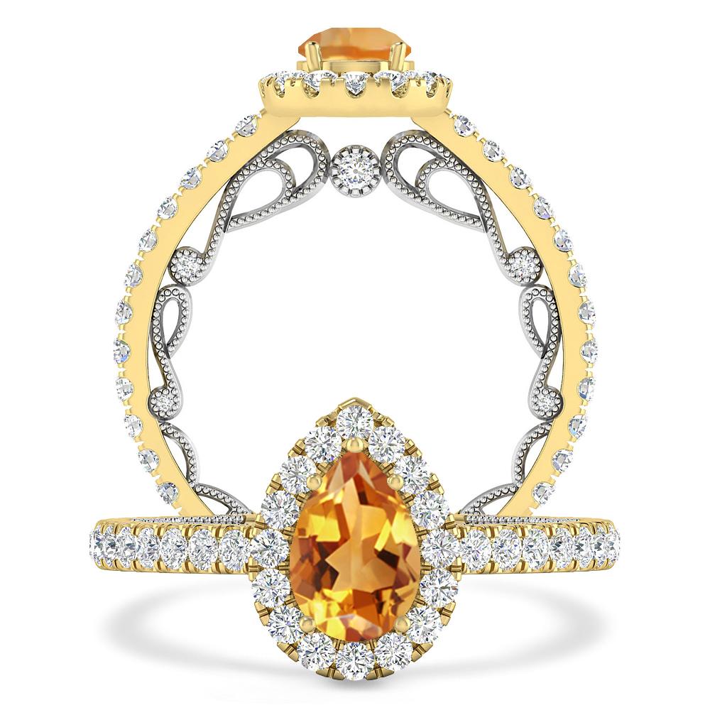 Yellow Gold - Citrine