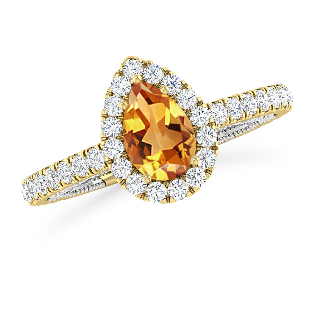 Yellow Gold - Citrine