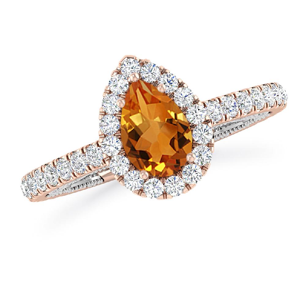 Rose Gold - Citrine
