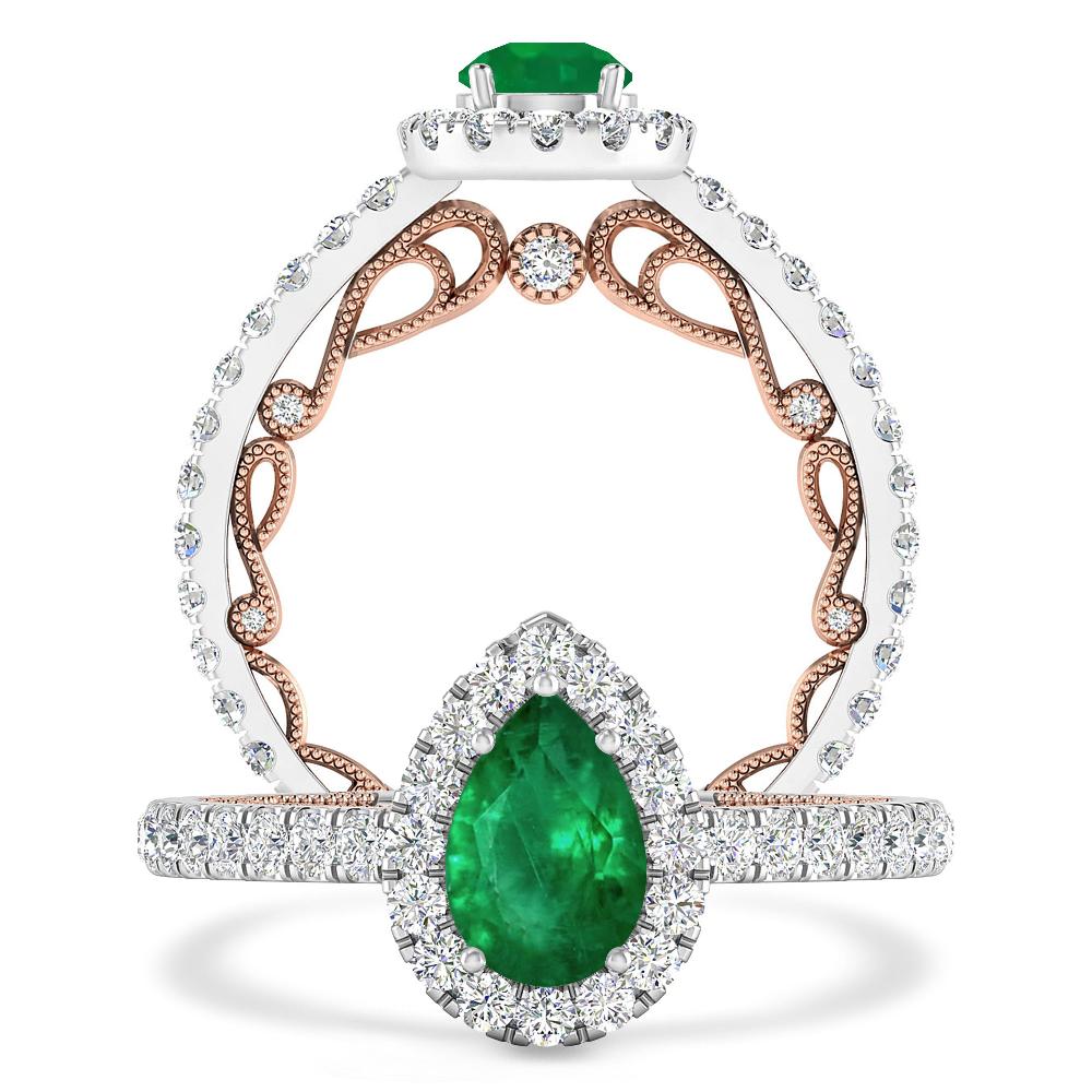 White Gold - Emerald