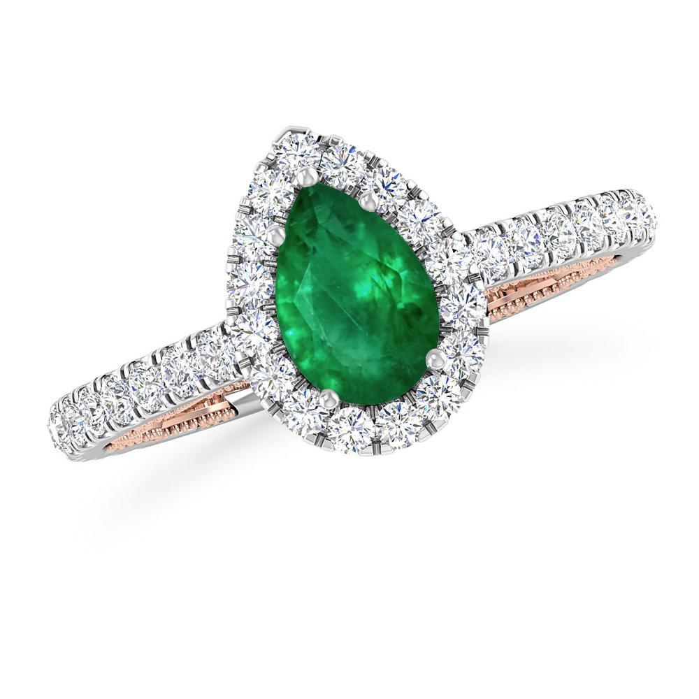 White Gold - Emerald