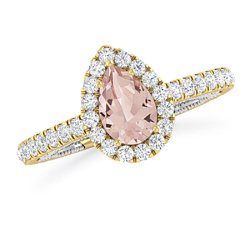 Yellow Gold - Morganite