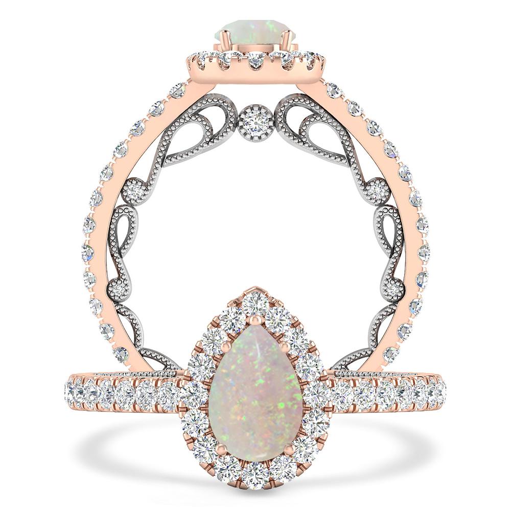 Rose Gold - Opal