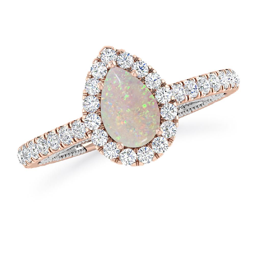 Rose Gold - Opal