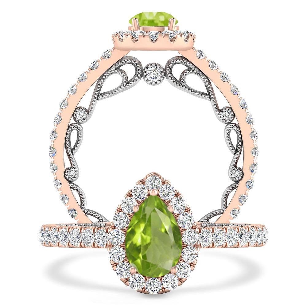 Rose Gold - Peridot