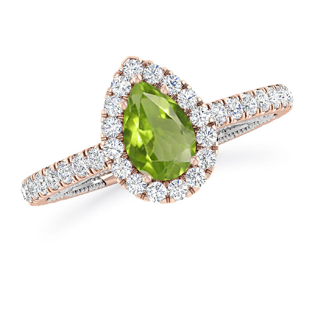 Rose Gold - Peridot