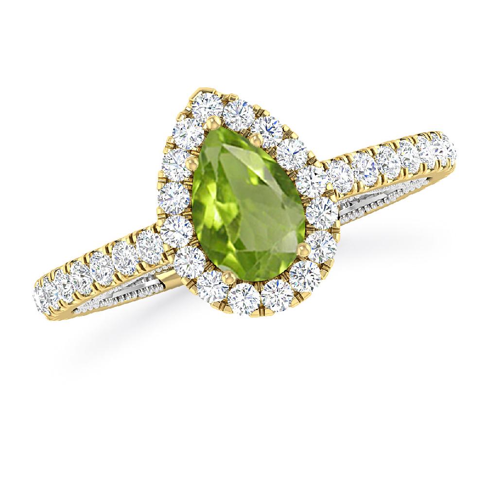 Yellow Gold - Peridot