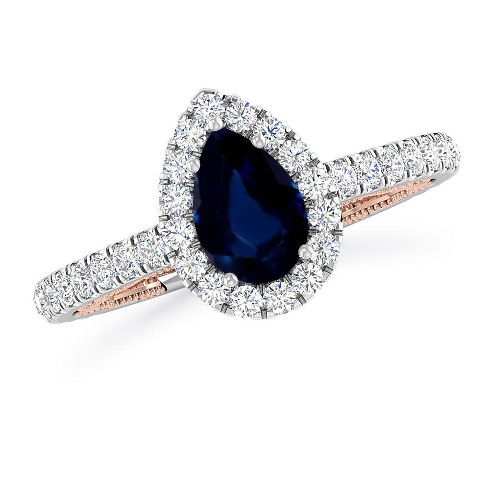 White Gold - Sapphire