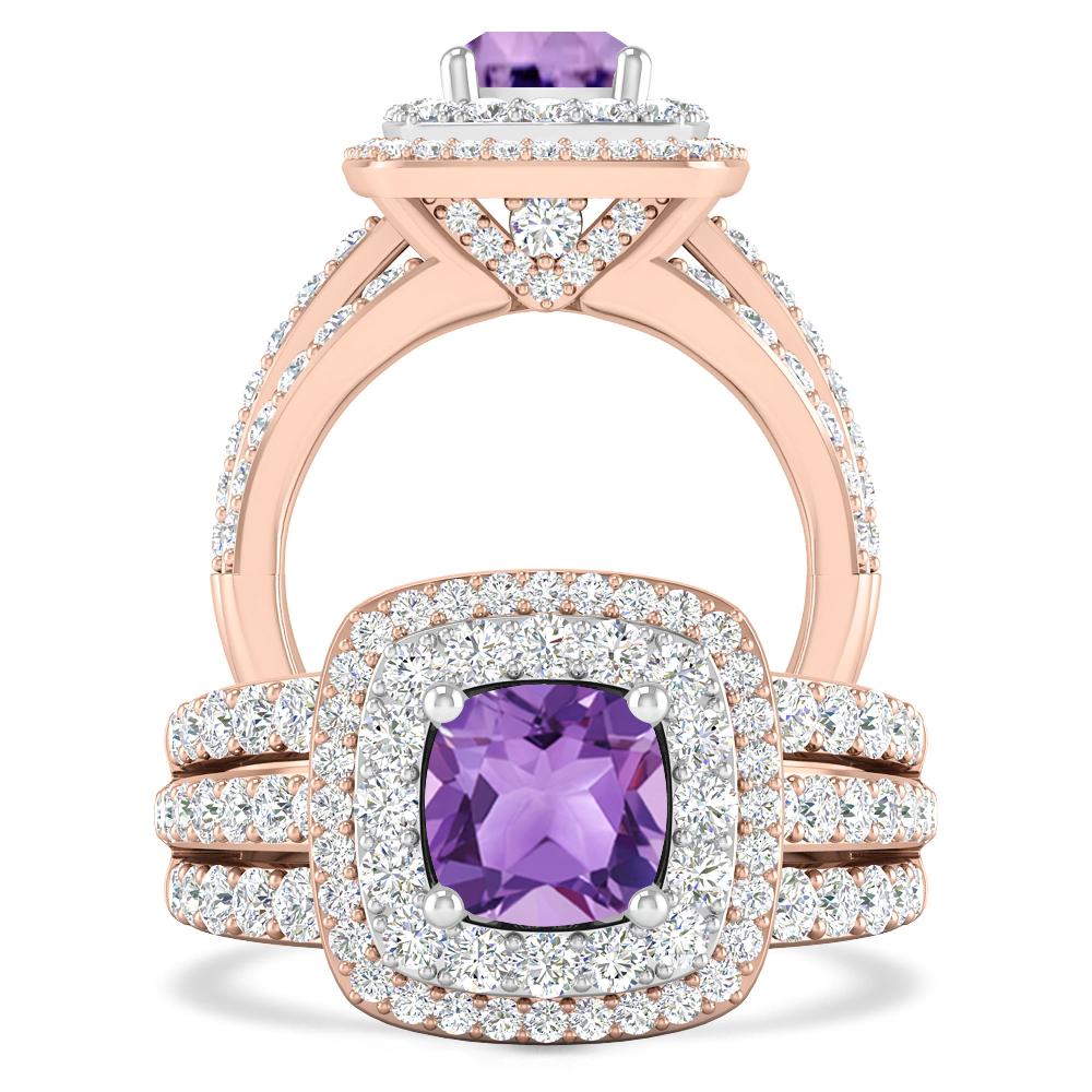 Rose Gold - Amethyst