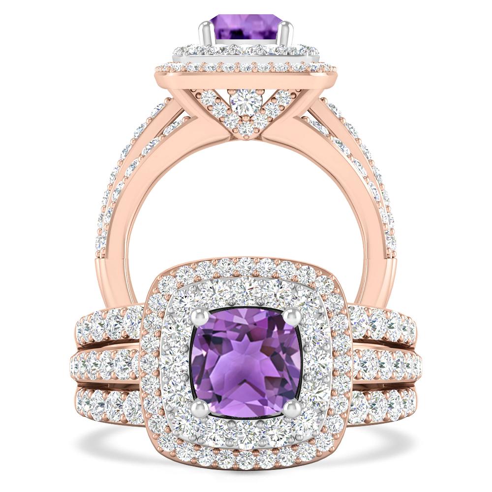 Rose Gold - Amethyst