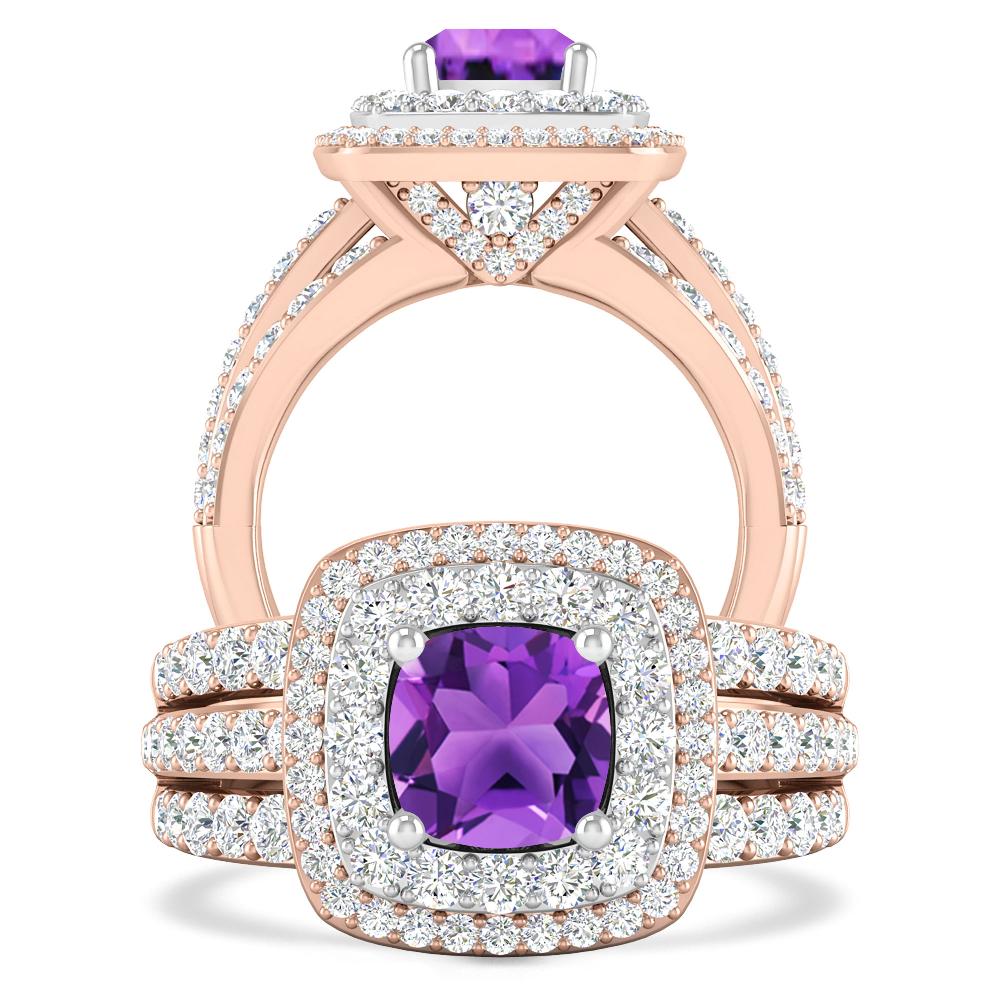 Rose Gold - Amethyst