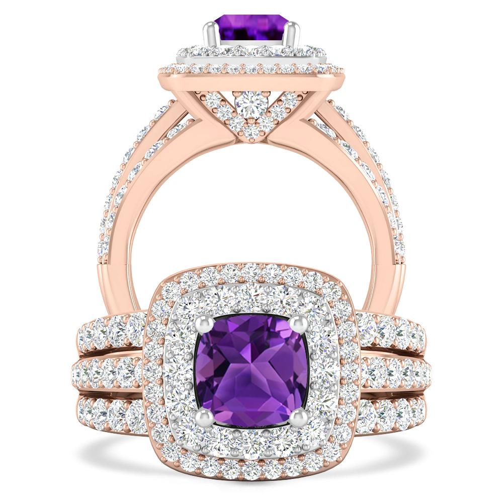 Rose Gold - Amethyst